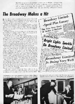 "The Broadway Makes A Hit," Page 10, 1959